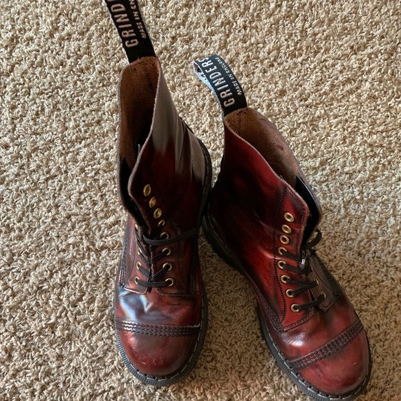 Grinders UK Combat Boots - Picture 2 of 5